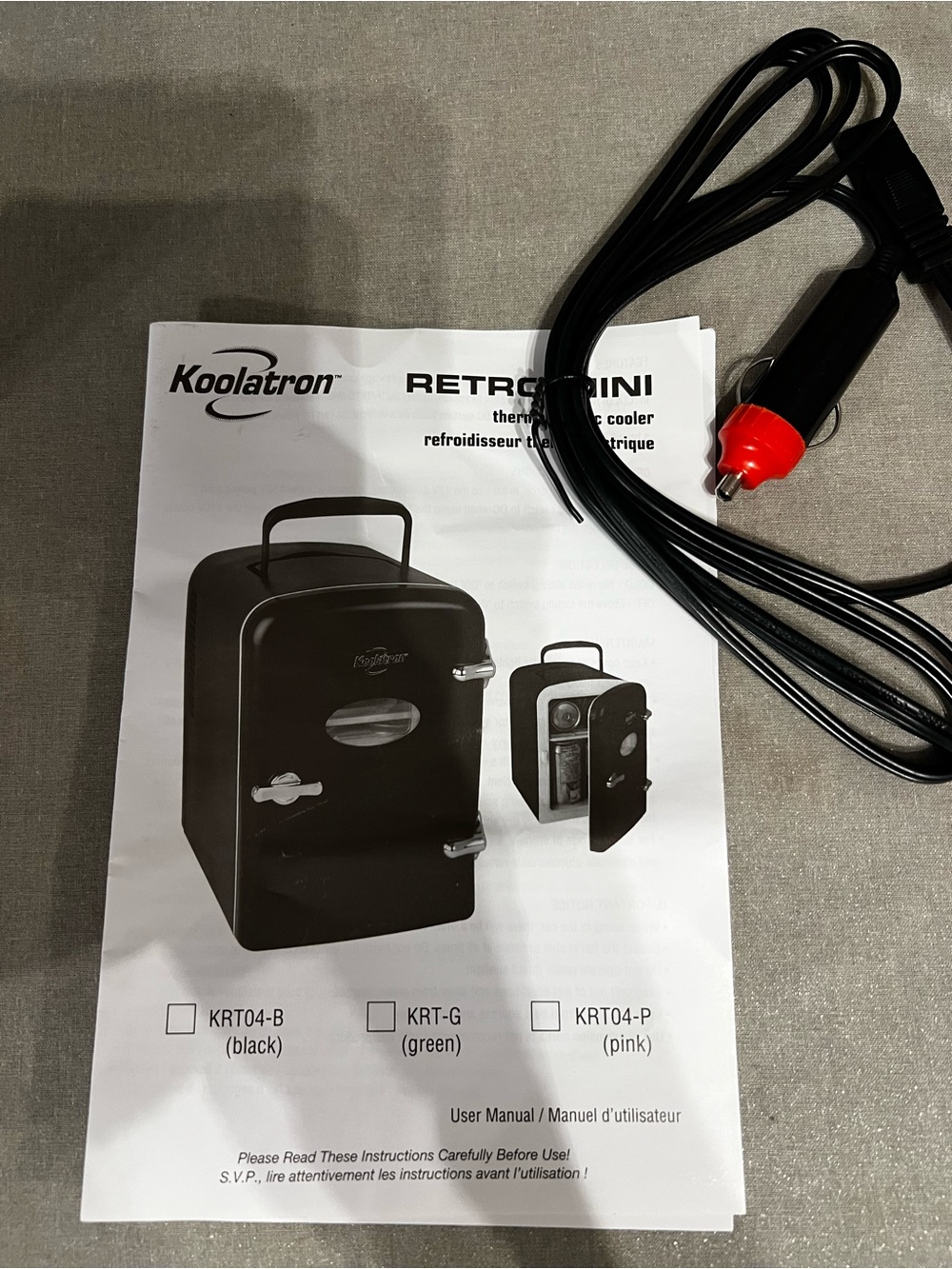 Koolatron thermoelectric cooler. New in box - Picture 4 of 6